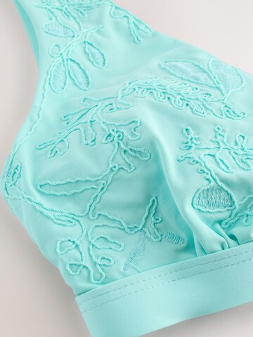 Next Triangle Bikini Top in Green
