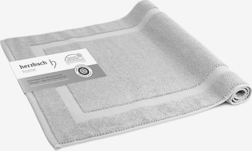 Herzbach home Bathmat 'Spa' in Silver: front