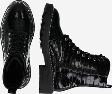 River Island - Botim com fivela em preto