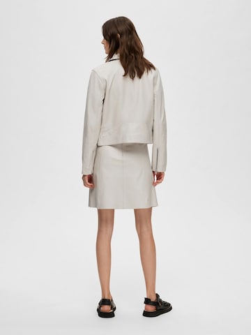 SELECTED FEMME Between-Season Jacket in Beige