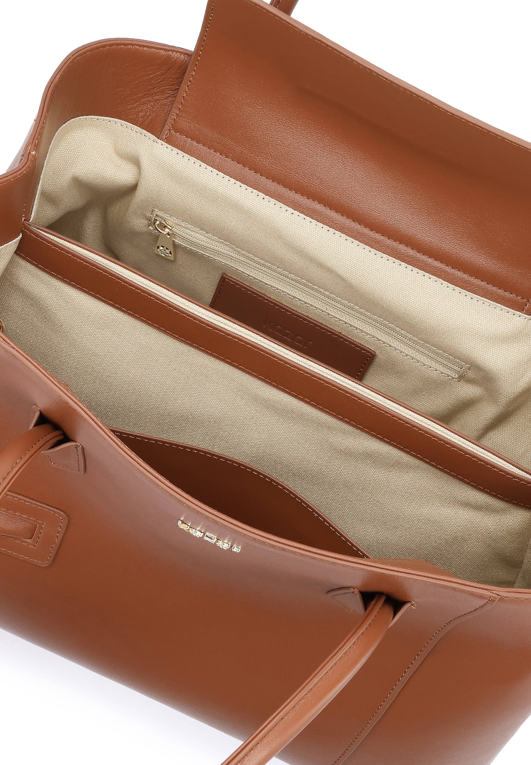 Cabas Kazar en marron