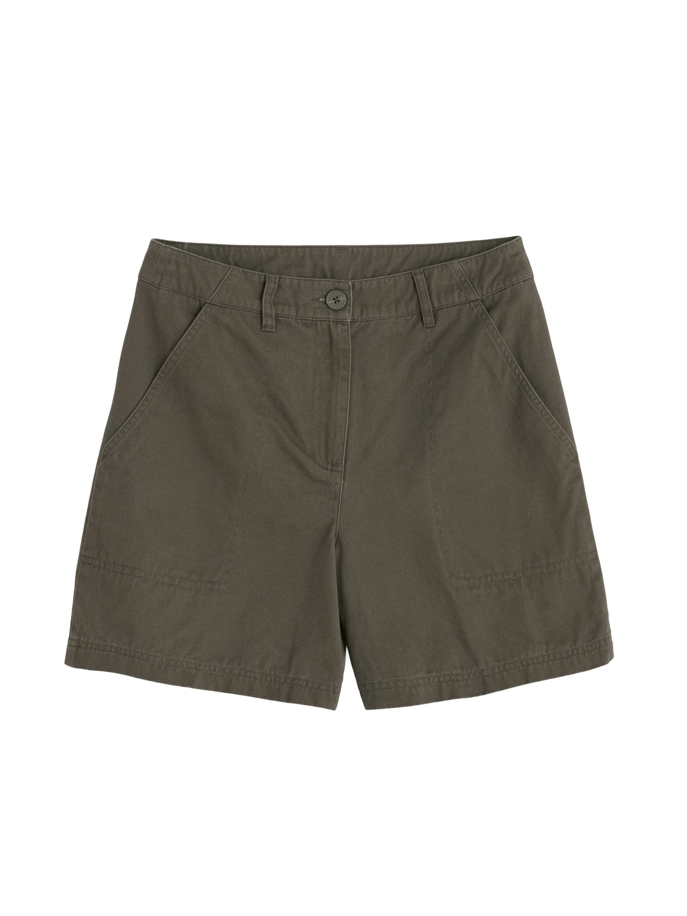 Seasalt Cornwall Regular Housut 'Attic Studio' värissä vihreä: etupuoli