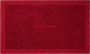 Ralph Lauren Home Bathmat 'AVENUE' in Red: front