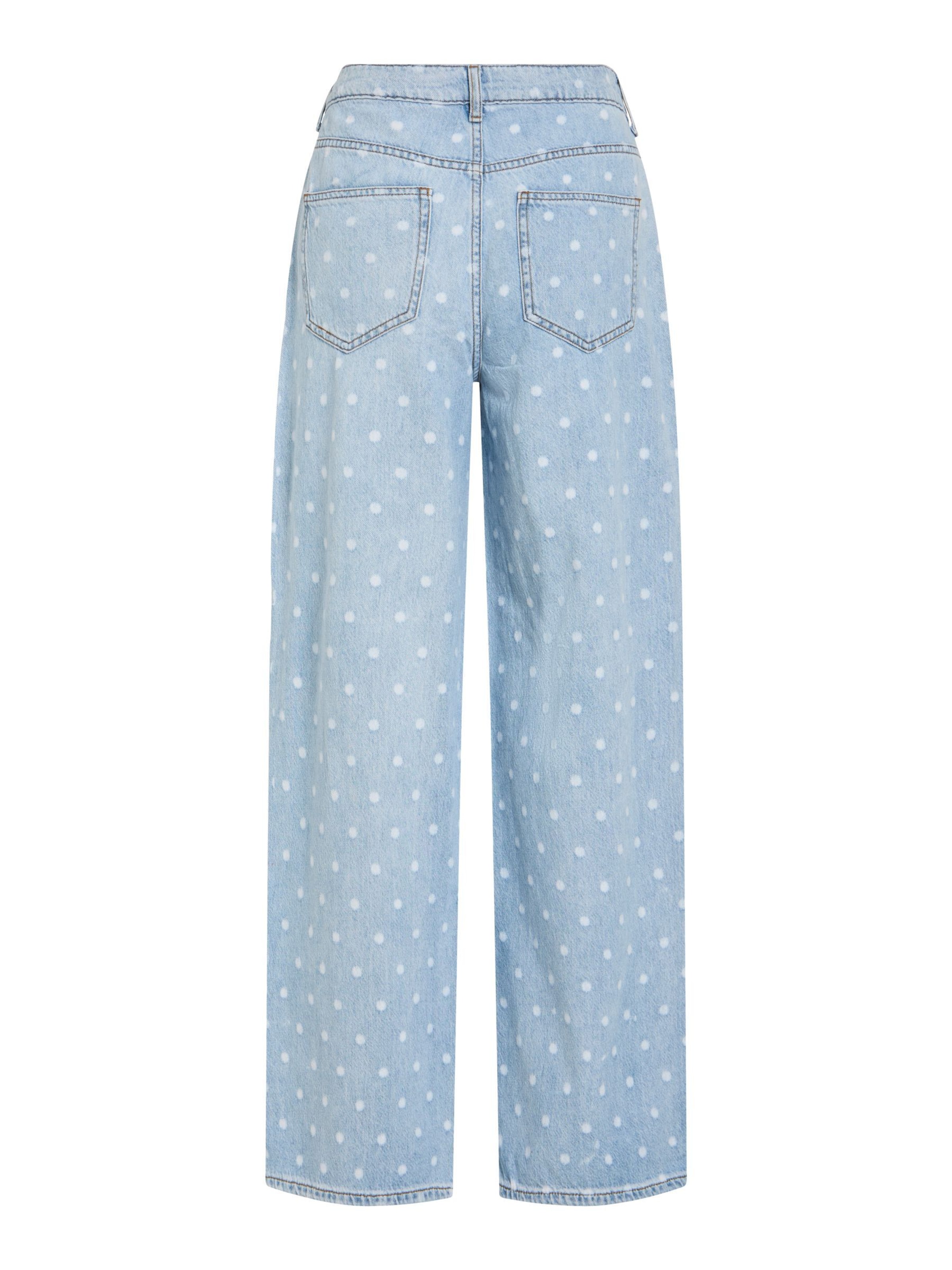 Wide leg Jeans 'VIFREYA' di VILA in blu
