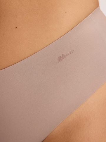 ESOTIQ - Panti 'Slip Nude, nahtlos, mittlere Leibhöhe' en beige
