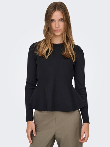 Pull-over 'ONLVILDA' ONLY en noir : devant