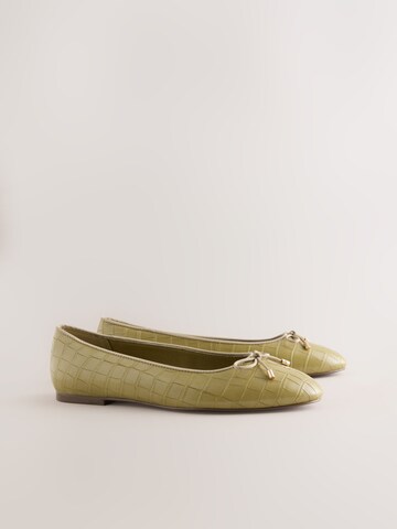 Ballerina con cinturino 'Forever Comfort' di Next in verde