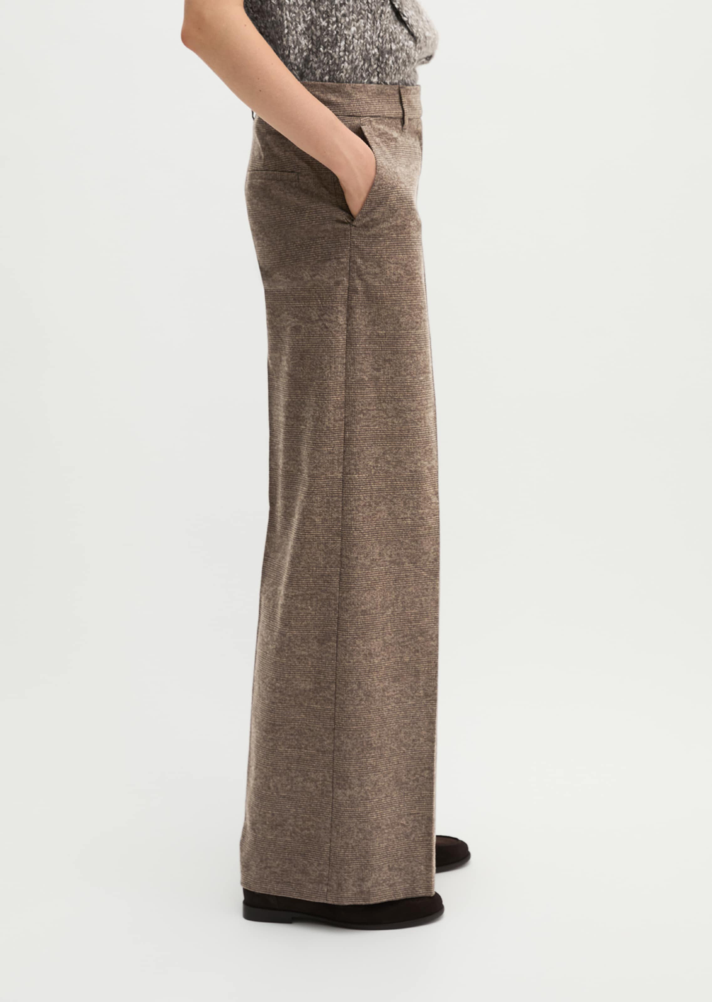 Marc O'Polo Loose fit Trousers in Brown