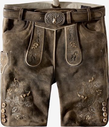 STOCKERPOINT Traditional pants 'Konstantin' in Brown: front