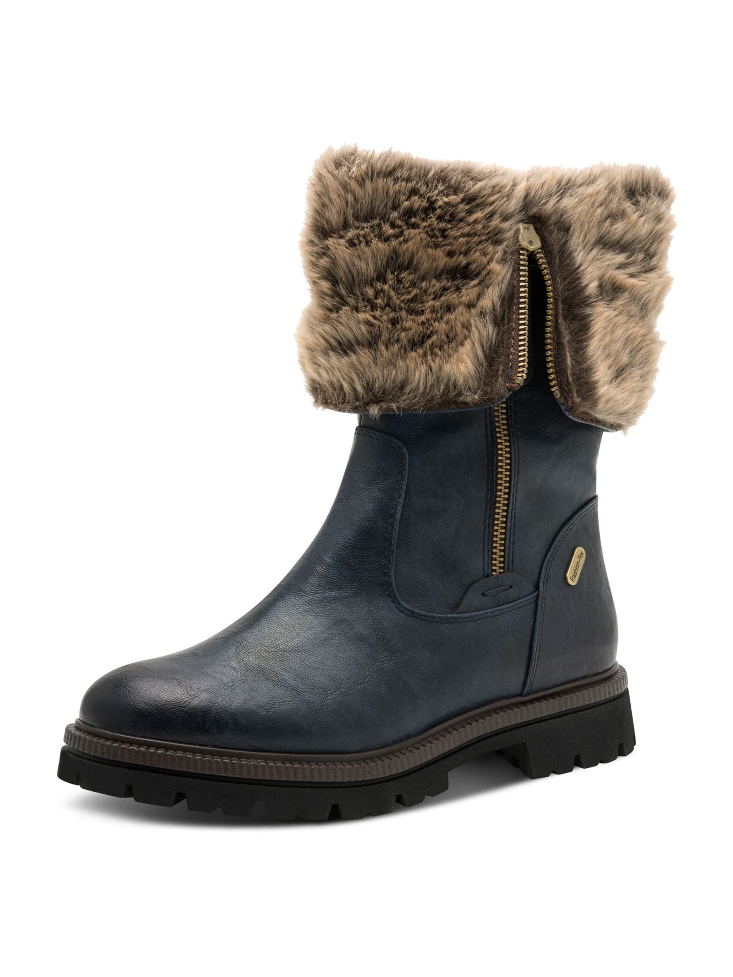 MARCO TOZZI Saabas, värv sinine: eest vaates