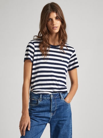 T-shirt 'JINX' Pepe Jeans en bleu : devant