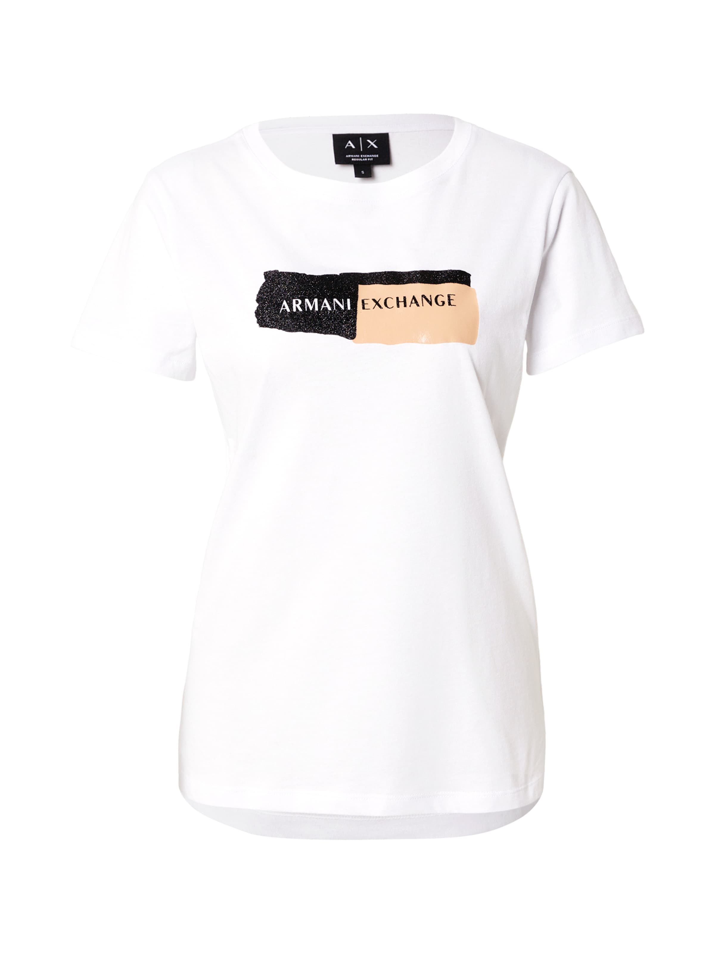 ARMANI EXCHANGEMajica - bijela boja: prednji dio