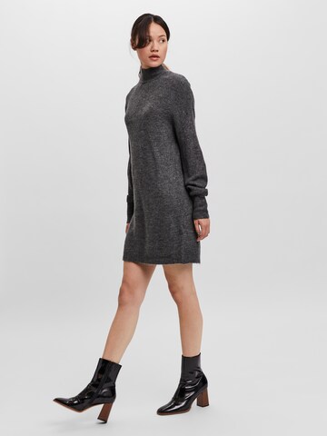 VERO MODA Knit dress 'Lefile' in Grey