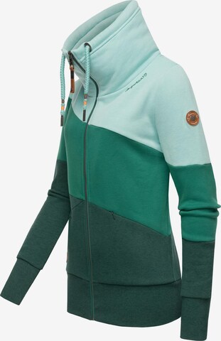 Ragwear Zip-Up Hoodie 'Rumika' in Green