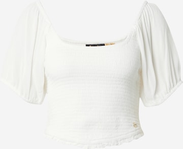 Camicia da donna di Superdry in bianco: frontale