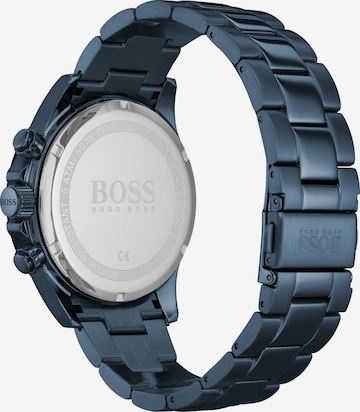 BOSS Black Analoog horloge 'Hero' in Blauw