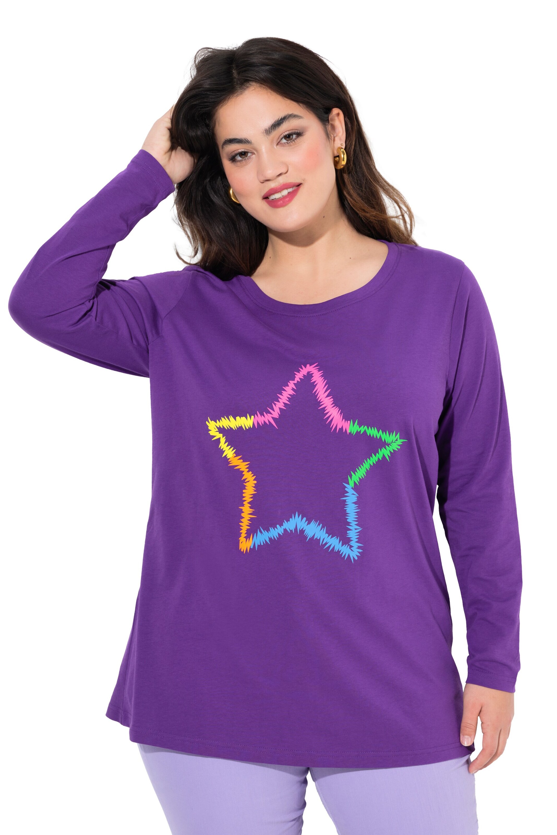 Angel of Style Shirt in Lila: voorkant