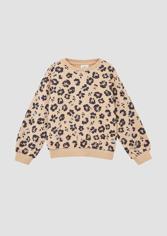 s.Oliver Sweatshirt in Beige