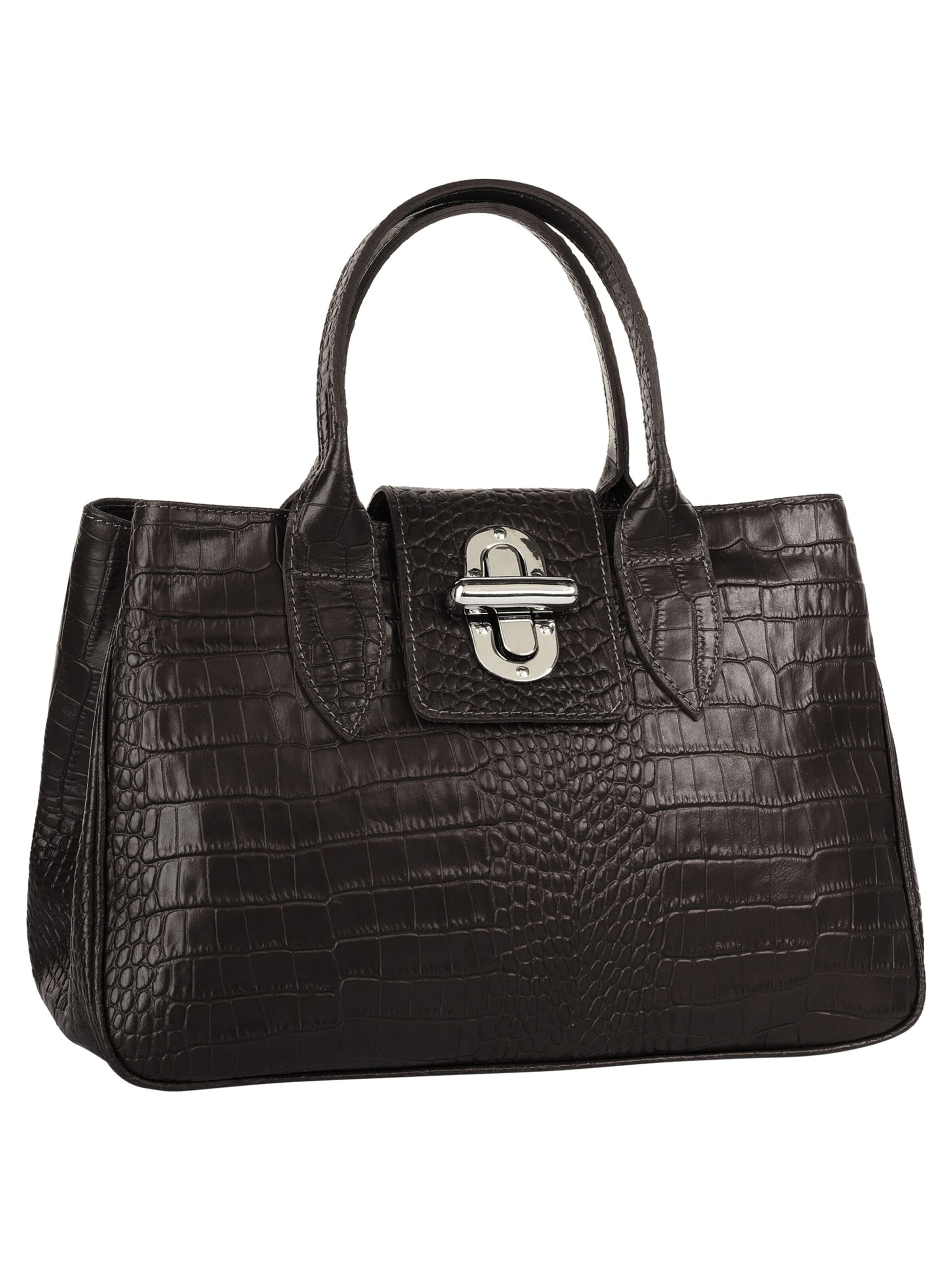 Cluty Handbag in Brown: front