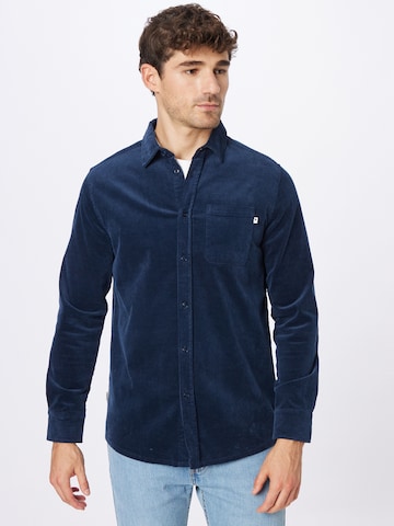 Wemoto Regular fit Button Up Shirt 'Baker' in Blue: front