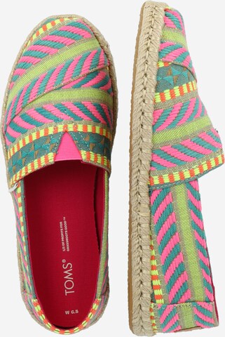 TOMS Espadrilles 'ALPARGATA ROPE' in Green