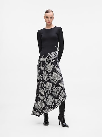 Karl Lagerfeld Mekko värissä musta: etupuoli