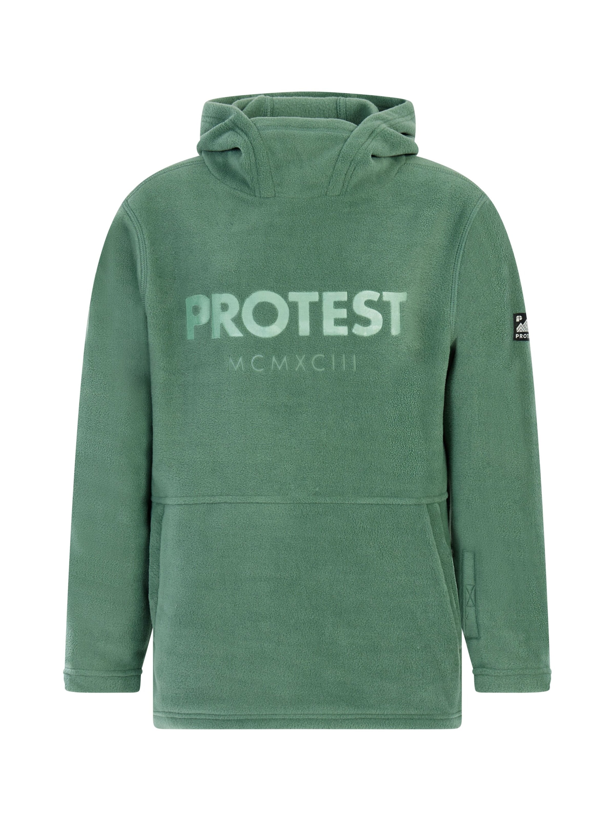 PROTEST Sportpullover 'PRTPhil JR'‌‌‌‌‌‌ in Grün: Vorderseite