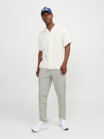 JACK & JONES Tapered Chinobyxa 'ACE SUMMER' i grå