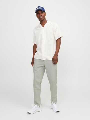 JACK & JONES Regularen Chino hlače 'ACE SUMMER' | siva barva