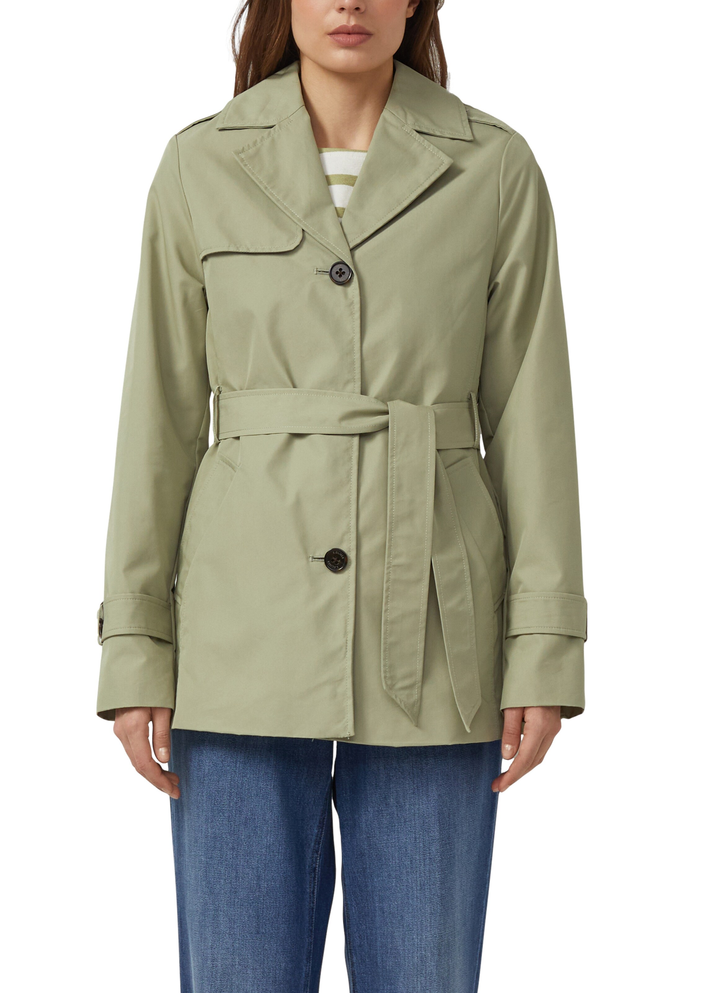 s.Oliver Tussenmantel in Groen