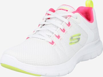 SKECHERS Nízke tenisky 'Flex Appeal 4.0' - biela: predná strana