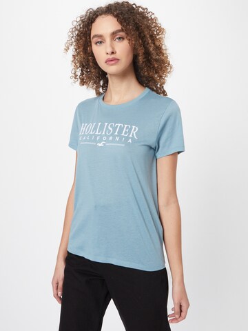 T-shirt 'TIMELESS' HOLLISTER en bleu : devant
