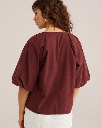 WE Fashion Blouse in Red