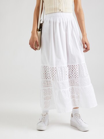 UNITED COLORS OF BENETTON Skirt in White: front