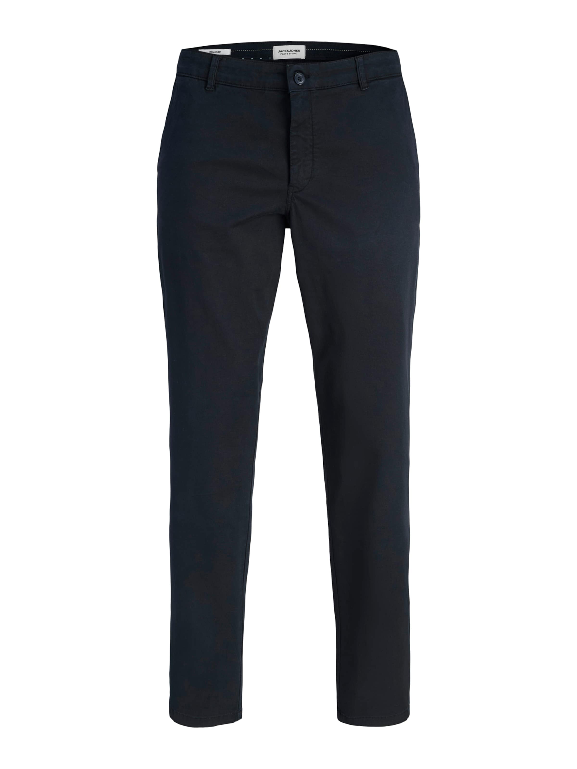 Jack & Jones Plus Regular Chino in Blauw: voorkant