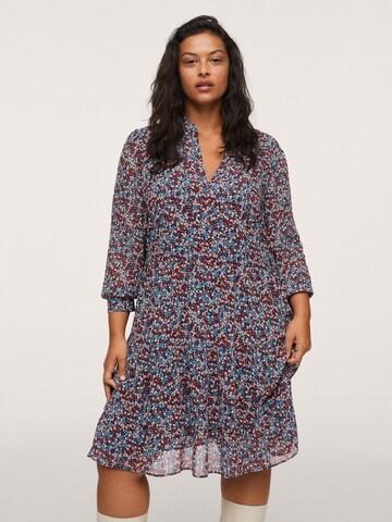 MANGO Shirt Dress 'PALOMA 1' in Blue: front