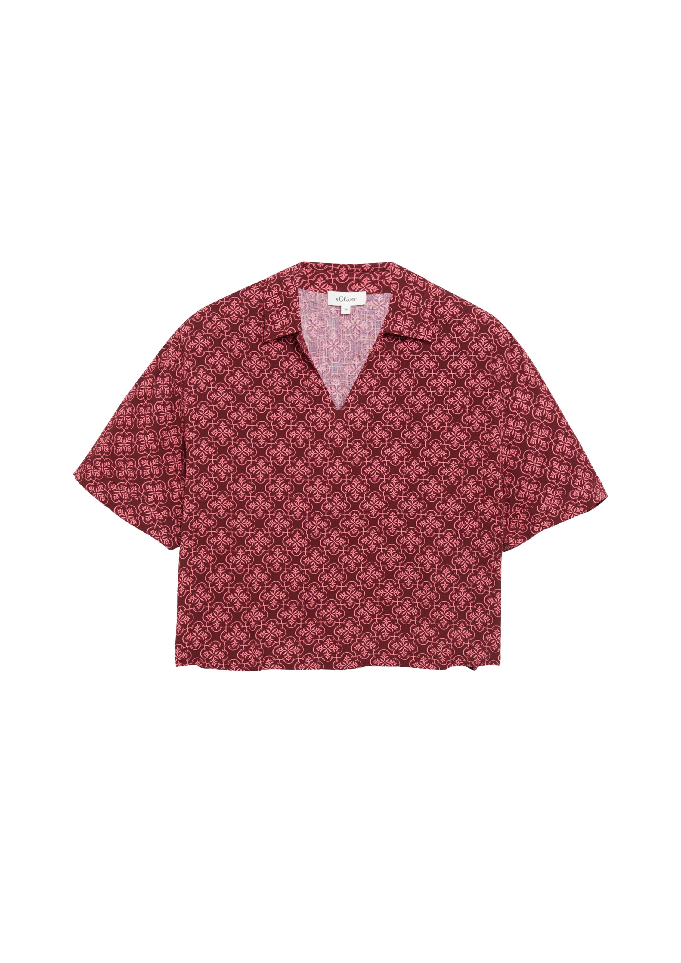 s.Oliver Bluse in Rot: Vorderseite
