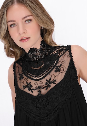 Robe DreiMaster Vintage en noir