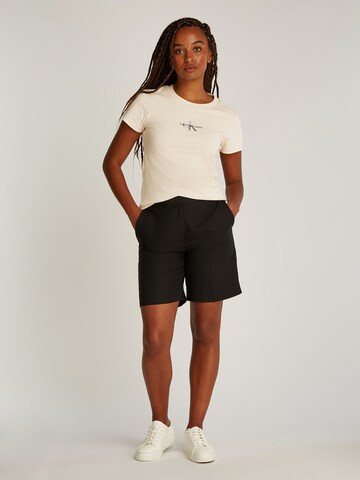 Calvin Klein Jeans Póló 'GRADIENT' - bézs