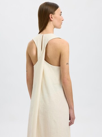 SELECTED Jurk in Wit