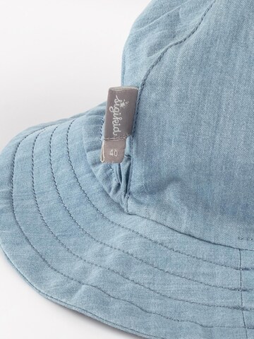 SIGIKID Hat 'Denim Hut Wild Flamingo' in Blue