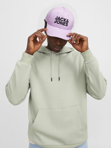 Casquette JACK & JONES en violet : devant