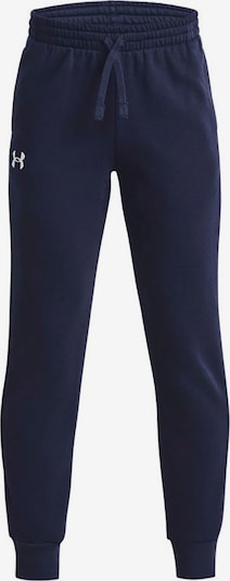 Pantaloni sportivi UNDER ARMOUR di colore navy / bianco, Visualizzazione prodotti