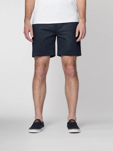 Papas Shorts Regular Chino Pants 'Sommer' in Blue: front