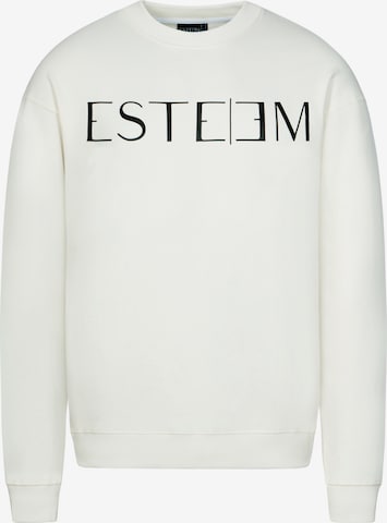 ESTEEM Sweatshirt in Beige: voorkant