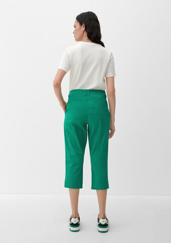 Slimfit Pantaloni di s.Oliver in verde