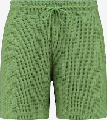 Regular Pantalon Shiwi en vert : devant