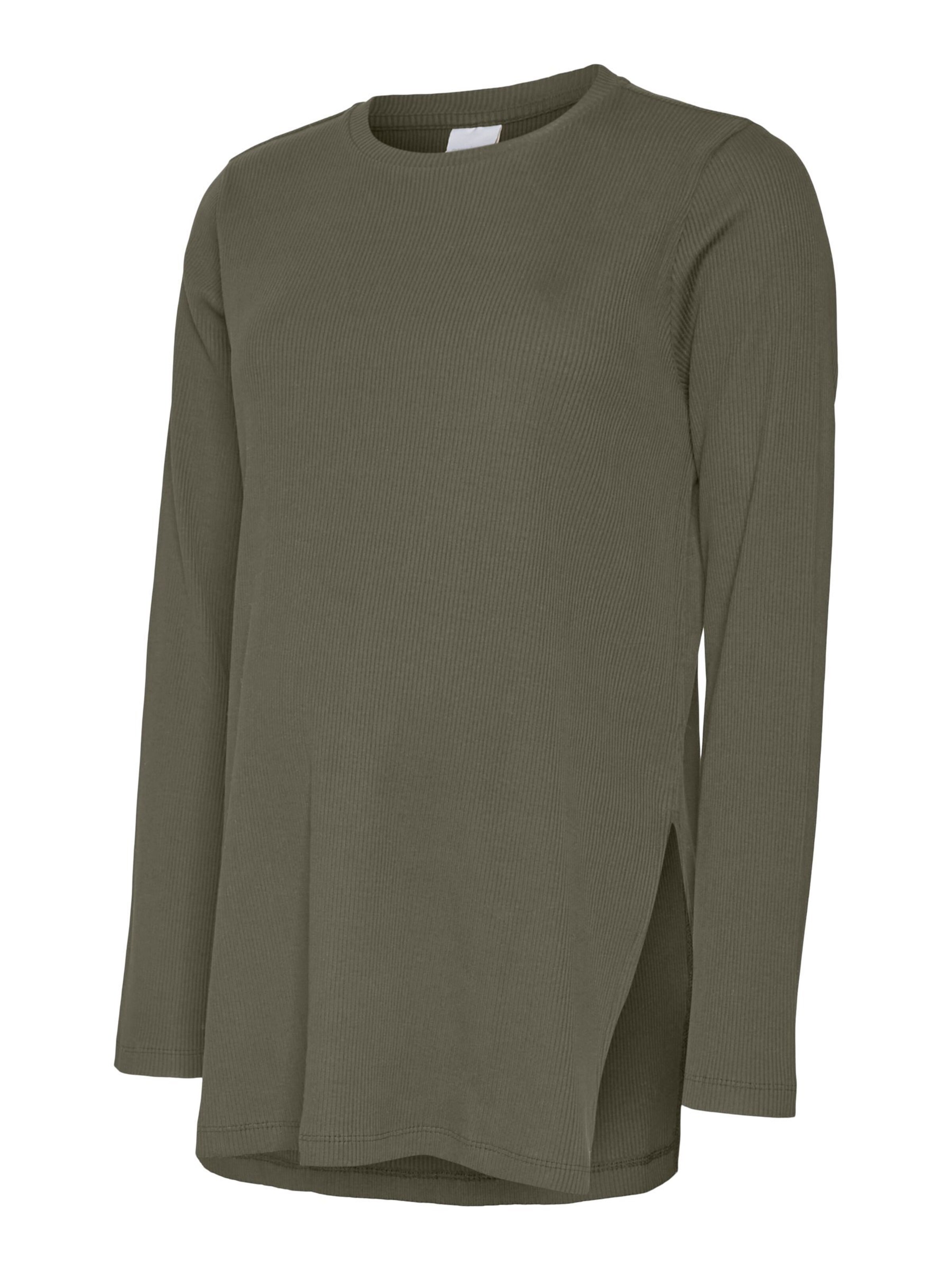 T-shirt 'MLVera' MAMALICIOUS en vert : devant