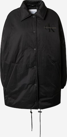 Calvin Klein Jeans Between-season jacket in Black: front