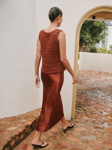 Next - Vestido en marrón